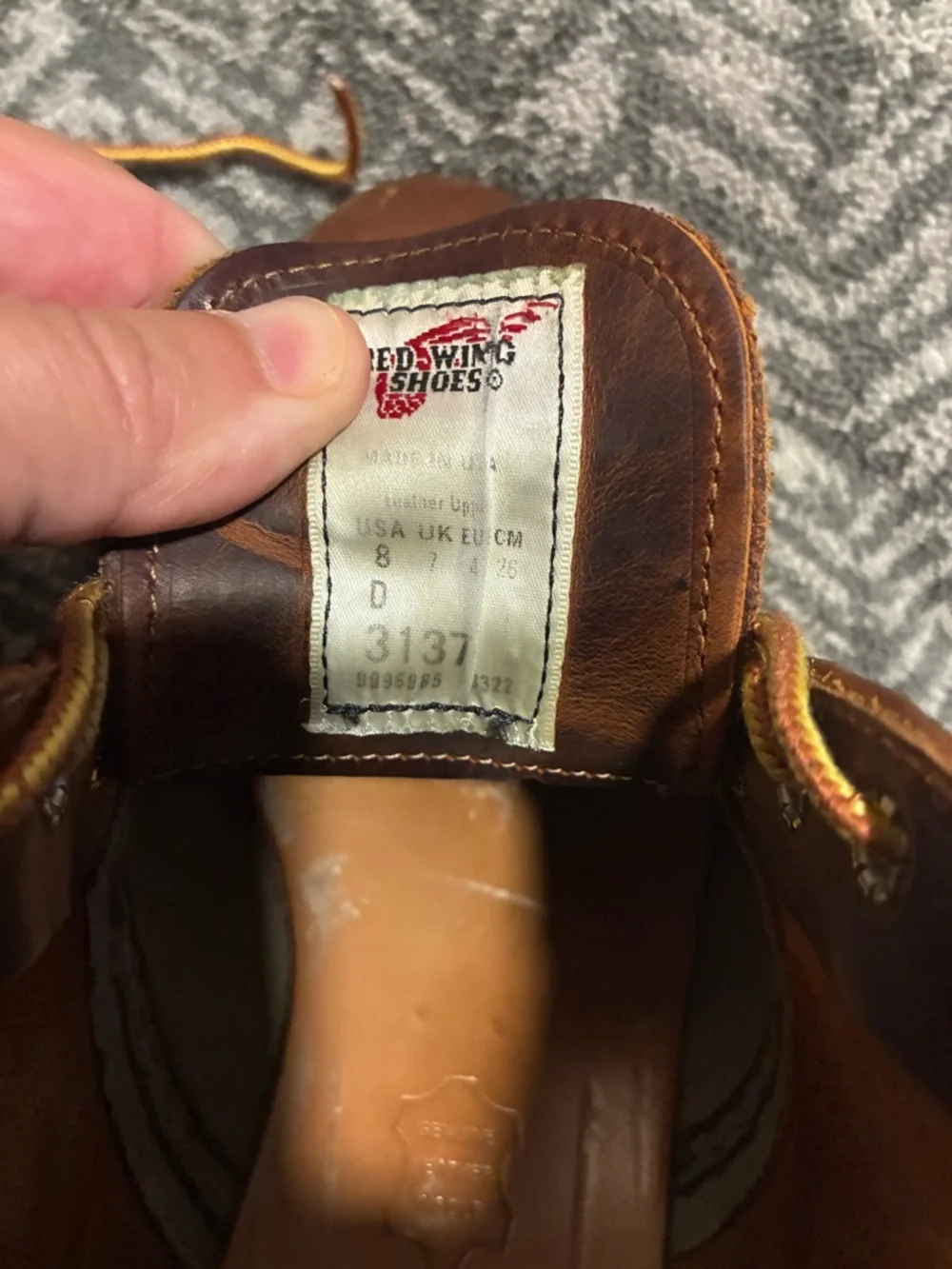 Red Wing Shoes classic brown